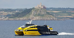 New rival Scillies ferry arrives in Cornwall ready for action