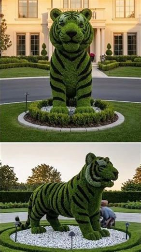 We Built a GIANT Lion From Scratch… Final Result Is INSANE #construction #beforeandafter #timelapse