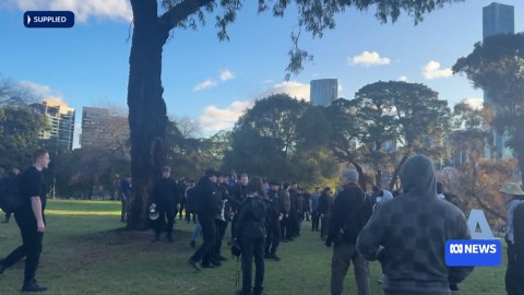 Calls for inquiry into Camp Sovereignty attack after Melbourne March for Australia rally