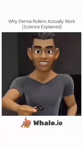 Tech Noma on Instagram: "Derma rollers use tiny needles to create micro-injuries on the skin. These controlled injuries trigger the body’s natural healing process, increasing collagen production and improving blood flow. This scientific process helps with hair growth, skin repair, acne scars, and texture improvement — all powered by your body’s own biology. Science isn’t magic. It’s how your body responds. 🔬✨ . . DM for credit and removal . #medicalscience #sciencereel #trending #viral #explore