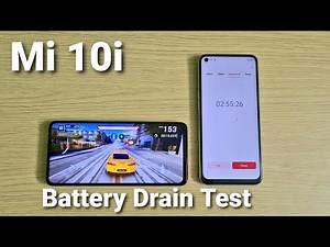 Xiaomi Mi 10i Battery Drain Test (100-0%) | 120Hz Refresh Rate