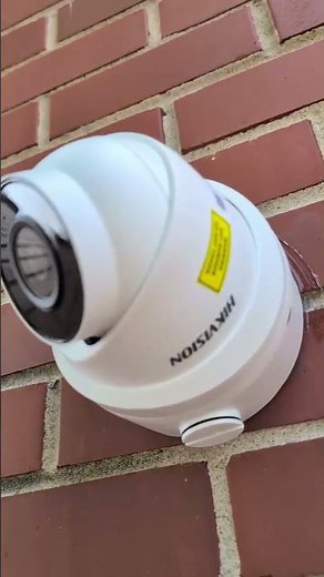 Hikvision Turret Camera: Weatherproof Home Outdoor #Security | #NightVision & Easy Installation!