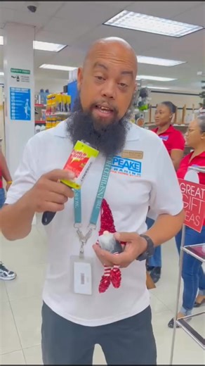 Your favorite Peake Elf, it’s Homer! You heard him, Samples, Giveaways and more! Open until 4pm, check us out at #177 Western Main Road, Port of Spain. | Peake Trading Limited
