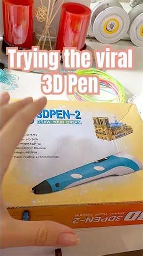 How to use 3D Pen #diy #tutorial #trendingsong #3dart #3dpenart