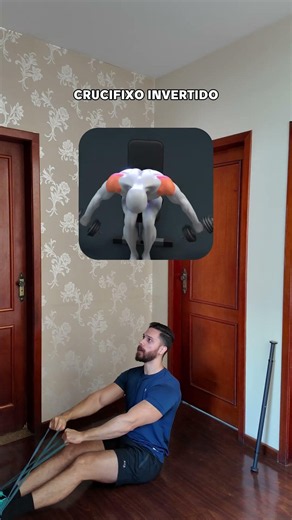 EXERCÍCIOS PARA FAZER EM CASA #treinoemcasa #costas #ombros #biceps