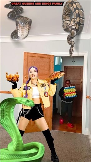 Animal funny video Anaconda snake python Dinosaur Trex bhoot wala ondel bhoot wala #funny #shorts