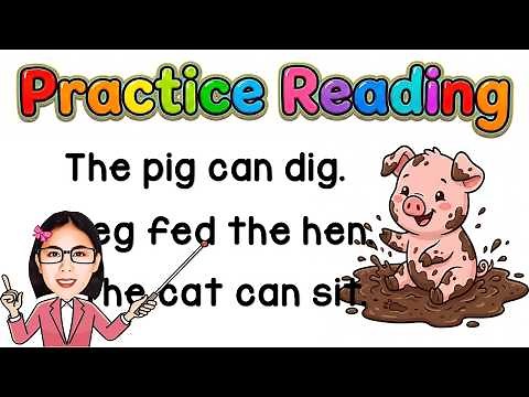 Reading Made Easy! CVC Words Practice for Kindergarten & Grade 1 | Easy Reading Lesson for Kids