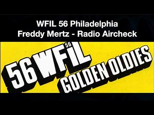 WFIL 56 Philadelphia - Freddy Mertz - May 1986 - Radio Aircheck