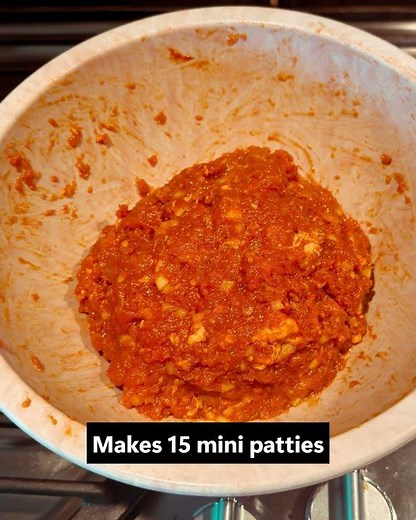 Gochujang Mini Pork Burger Patties