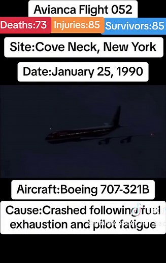 Avianca Flight 052: Tragic Crash in New York 1990