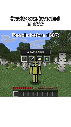 People before 1687: #minecraft #memes #shorts