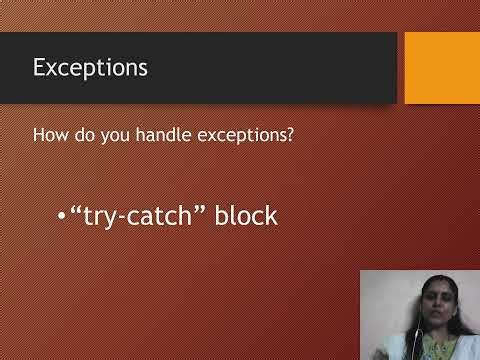 Exception Handling in JAVA
