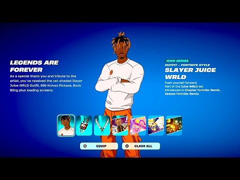 Fortnite's *FREE* Juice WRLD Skin HERE!