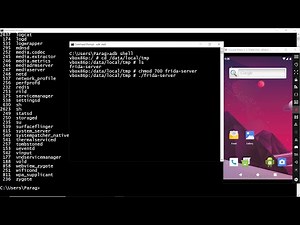 Practical Demonstration of How to Install Frida Tools on a Computer and Frida Server on an Emulator