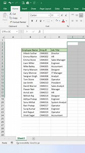 Merge in Excel 😀 #exceltips #exceltricks #exceltutorial #explore | computernotion