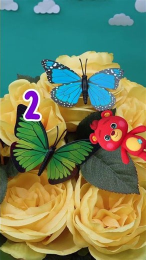 Beautiful Boba Butterflies! 💐 Flower Power CoComelon Paper Craft #shorts #kids