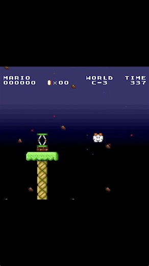 That dodge between Lakitu and the Flying Koopa... 😮 #shorts #supermarioallstars #mario #snes