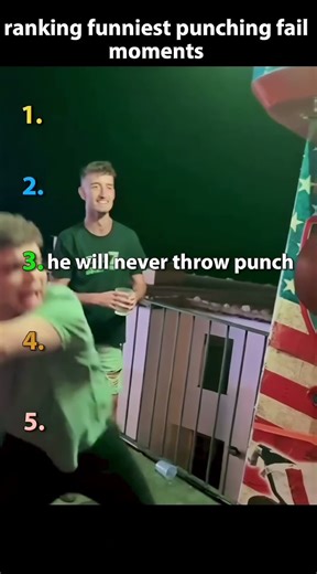 ranking funniest pucnhing machine fails😂🤣🥊
