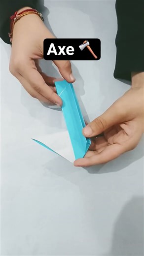 Axe 🪓 #origami #subscribe #wgitachi #like #share #comment