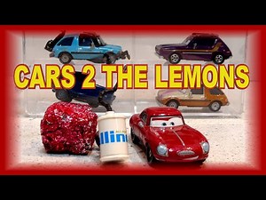 Every LEMON from Cars 2 in One Top Secret Display Case!