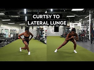How To Do A Curtsy to Lateral Lunge (Build Lower Body Coordination and Control)