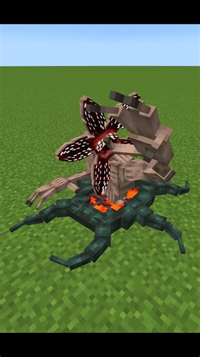 Steve Herobrinson da third on Instagram: "Demogorgon Mod Stranger Things Minecraft"