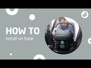 How to install and rotate the Maxi-Cosi Pebble 360 in the car
