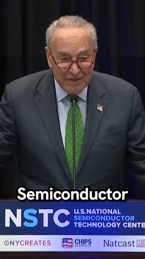 11K views · 932 reactions | HISTORY MADE! I'm proud to announce the grand opening of America's first-ever National Semiconductor Technology Center at Albany NanoTech, created by my CHIPS & Science Law and funding we delivered last year! | Senator Chuck Schumer | Facebook