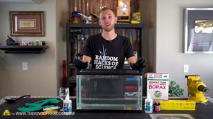 Exploring unusual reactions with super glue at home