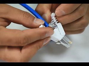 RJ45 toolless connector