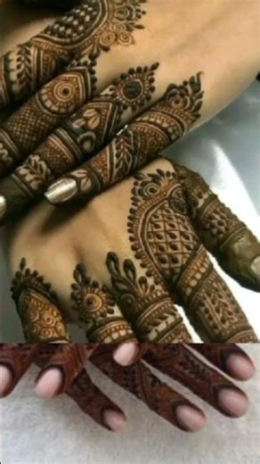 Trending mehndi designs #viralvideo mehndi designs #shortvideo mehndi designs #cutemehndidesign.