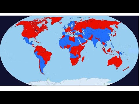 Adizzpro's country draft scenario mapped