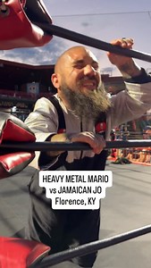 Heavy Metal Mario vs Jamaican Jo #prowrestling | Micro Wrestling Federation