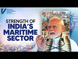 India’s success in the maritime sector is the result of a decade of hard work and vision: PM