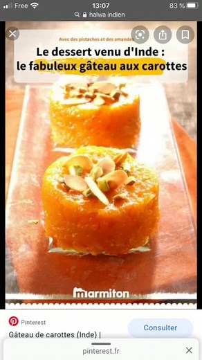 Recette facile de Halwa indien à savourer