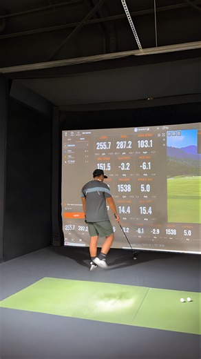 Day 4 attempt to reach a 300-yard golf drive