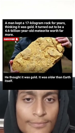 Man’s 17kg ‘Gold Rock’ 💎 | Actually a 4.6-Billion-Year-Old Meteorite Worth Millions