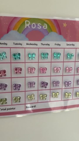 Personalised Rainbow Reward Chart Printable | Kids Behavior Chart | Chore Chart | Digital Download PDF | Routine Chart for Kids - Etsy