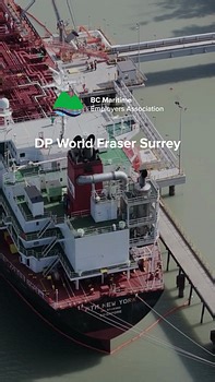 MEMBER SPOTLIGHT: Located on the Fraser River in Surrey, DP World Fraser Surrey plays a vital role in connecting B.C.’s waterfront to global trade as one of the largest multi-purpose marine terminals on the West Coast. Handling a wide range of cargo, including containers, breakbulk (like steel, lumber, and machinery) and bulk commodities (like Agri-products), the terminal supports many industries and communities across Canada. As a proud BCMEA member, DP World Fraser Surrey is committed to susta