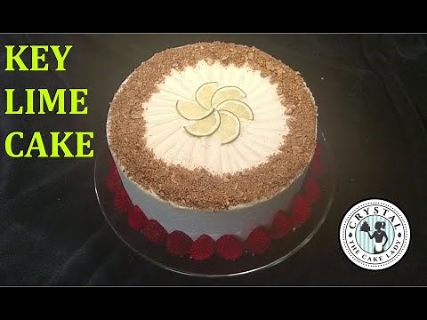 Key Lime Cake Tutorial