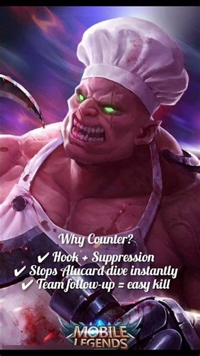 alucard. best build 2026 n alu counter hero #mobilelegends #alucard #shortvideo