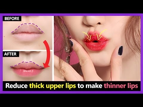 How to get Plump Lips, Bigger Lips and Fuller Lips Naturally (No surgery, filler) Lips exercises.