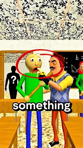 Kita Berperan Sebagai Siapa di Baldi's Basics?#shorts