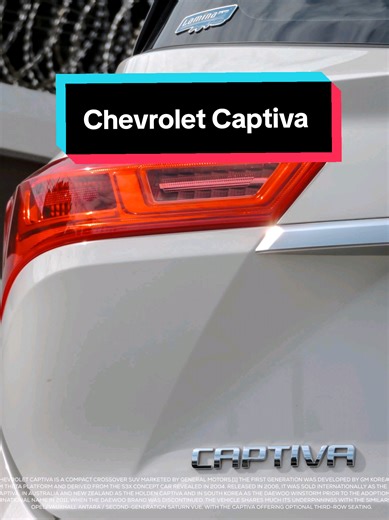 2020 Chevrolet Captiva LT: Features and Specifications