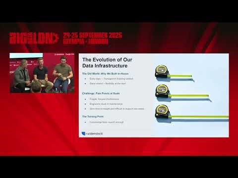 Transforming In House Data Infrastructure into High Scale AI Ready Foundations