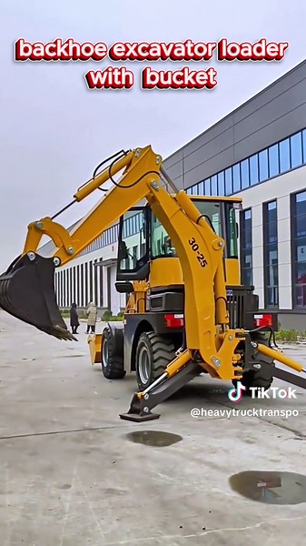 Efficient Excavation with Backhoe Loader Machines