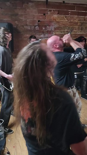 The homies in Silico at Dirty Dungaree's in Colombus Ohio #moshtok #metaltok #metallichardcore #hardcore #grindcore #metal #deathmetal #sludgemetal
