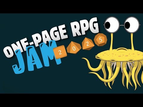 Checking out One-Page RPGs from the One-Page RPG Jam.