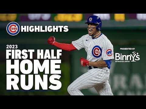 Dansby Dingers, Belli Bombs & More | Cubs 2023 First Half Home Run Highlights