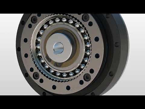 Harmonic Drive 초정밀 로봇 감속기 작동원리 / 하모닉 감속기